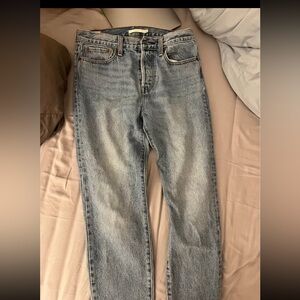 Levi's Light Blue Straight Jeans